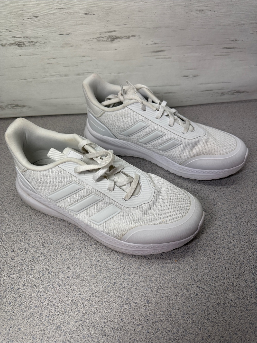 adidas All-White Men's Athletic Sneakers